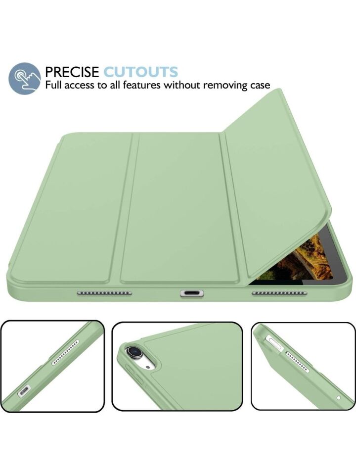 Apple iPad 10. Nesil 10.9 (2022) Kılıf Ekran Koruyucu ve Stylus Kalemli 3'ü 1 Arada Full Gear Set A2696 A2757 A2777 A3162