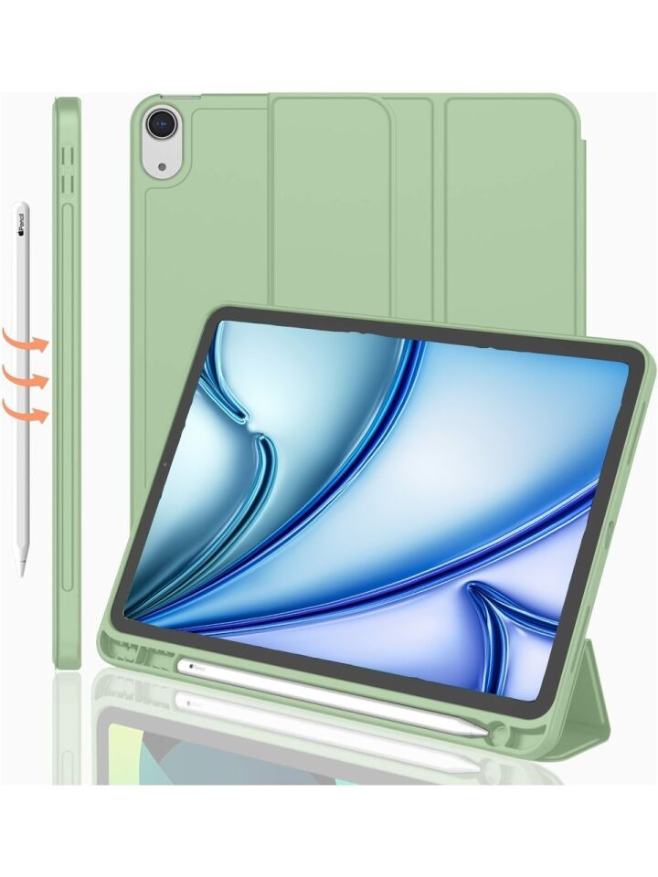 Apple iPad 10. Nesil 10.9 (2022) Kılıf Ekran Koruyucu ve Stylus Kalemli 3'ü 1 Arada Full Gear Set A2696 A2757 A2777 A3162