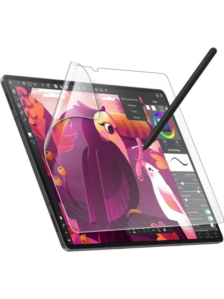 Apple iPad Air 13 M3 (2025) i-Adapt Essential Ekran Koruyucu Stylus Kalem ve Kılıf Set