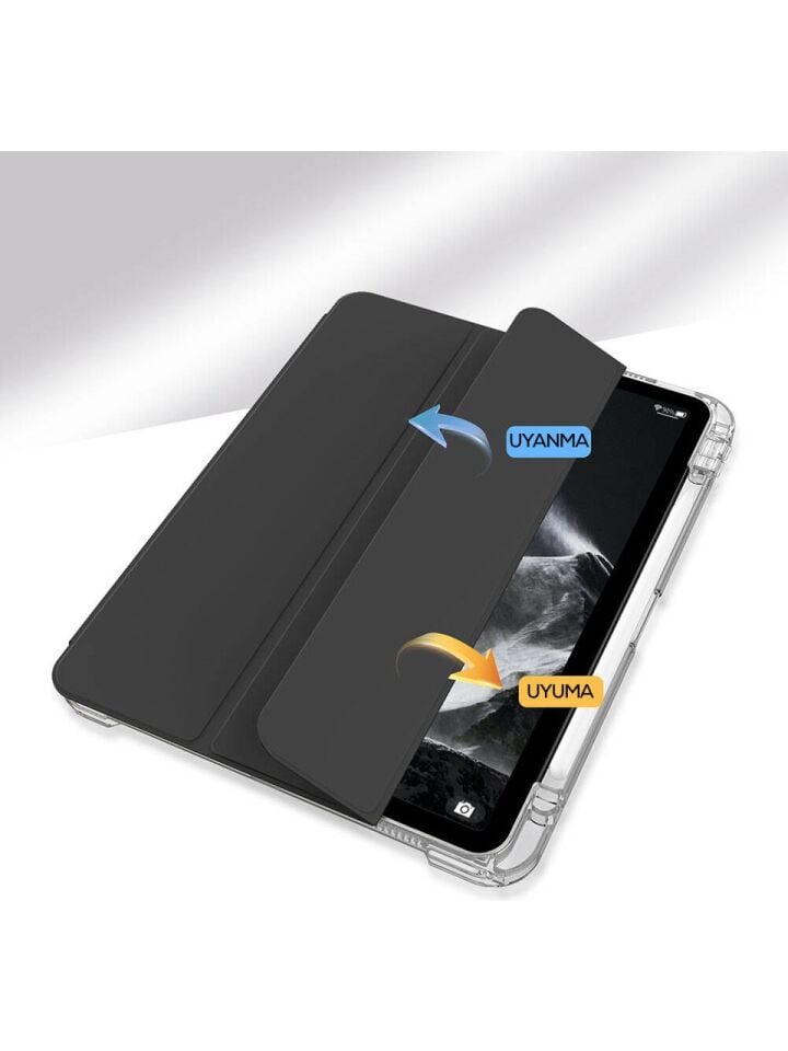 Apple iPad Pro 12.9 Inc 5. Nesil (2021) i-Adapt Essential Ekran Koruyucu Stylus Kalem ve Kılıf Set