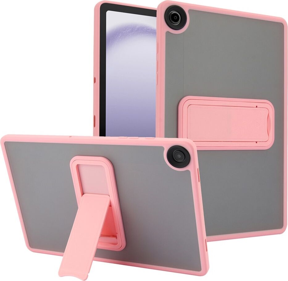 Samsung Galaxy Tab A9 Plus 11 Inc 2023 Uyumlu Yatay Stand Olabilen Antishock Köşe ve Kamera Korumalı Arka Yüzeyi Mat Threxi Kılıf SM-X210 SM-X216 SM-X218