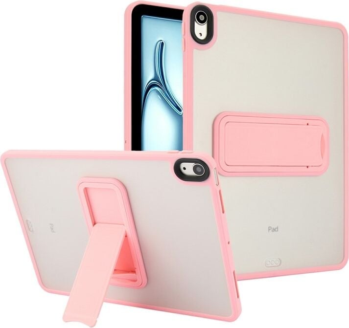 Apple iPad Air 5 (10.9) 2022 Uyumlu Yatay Stand Olabilen Antishock Köşe ve Kamera Korumalı Arka Yüzeyi Mat Threxi Kılıf A2588 A2589 A2591