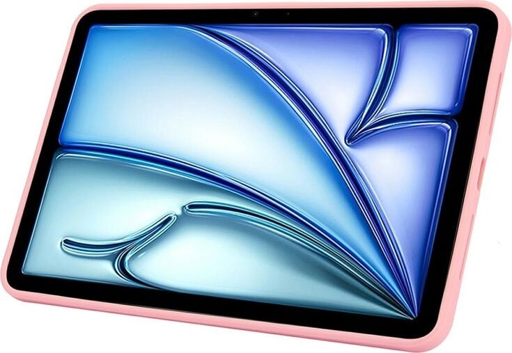 Apple iPad Air 11 Inc M2 (2024) Uyumlu Yatay Stand Olabilen Antishock Köşe ve Kamera Korumalı Arka Yüzeyi Mat Threxi Kılıf A2902 A2903