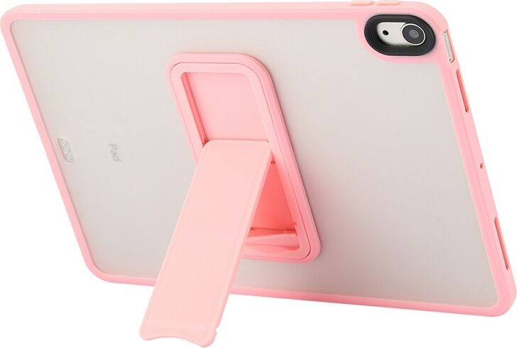 Apple iPad Air 11 M3 (2025) Uyumlu Yatay Stand Olabilen Antishock Köşe ve Kamera Korumalı Arka Yüzeyi Mat Threxi Kılıf A3266 A3267