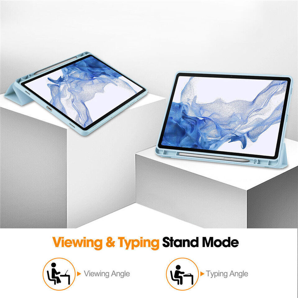 Five-E Samsung Galaxy S10 Plus 12.4 Inc SlatePro Yatay Standlı Türkçe Klavye Mouse Kalem ve Kılıf Seti SM-X820