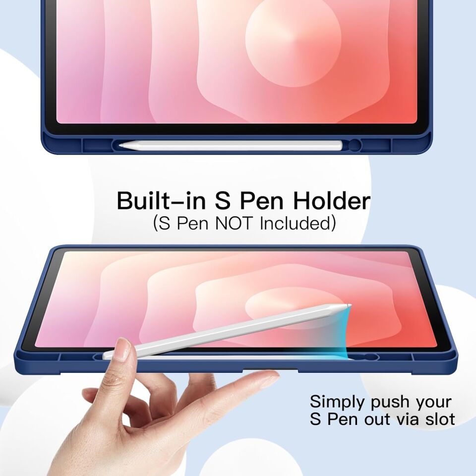 Five-E Samsung Galaxy Tab S11 11 Inc SlatePro Yatay Standlı Türkçe Klavye Mouse Kalem ve Kılıf Seti SM-X730