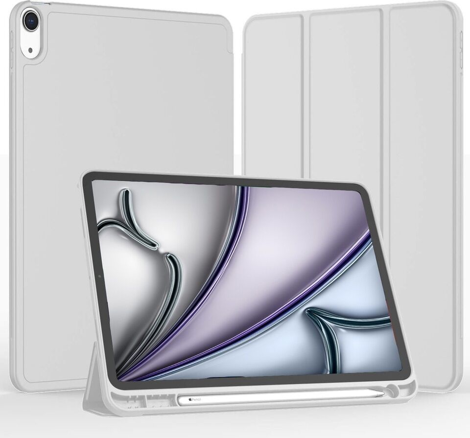 Five-E Apple iPad Air 4 & Air 5 10.9 Inc SlatePro Yatay Standlı Türkçe Klavye Mouse Kalem ve Kılıf Seti A2588 A2316