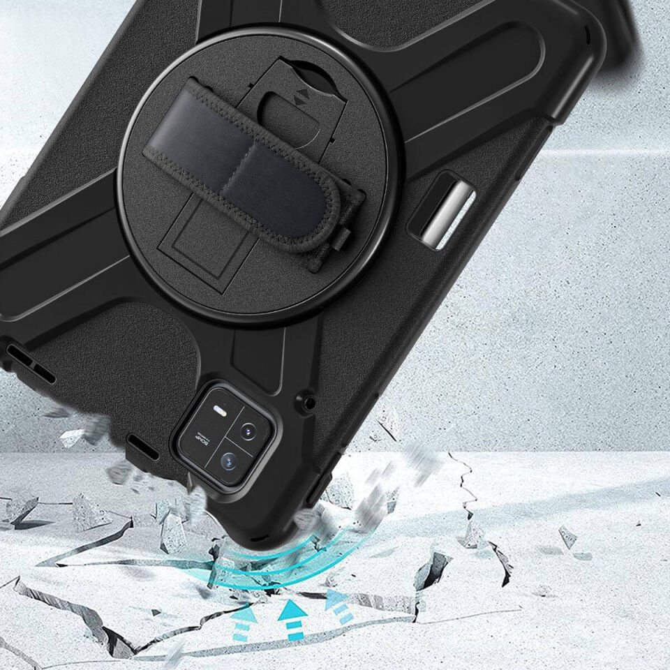 Xiaomi Pad 6 Pro Zırhlı Armour Defender Askılı Kılıf
