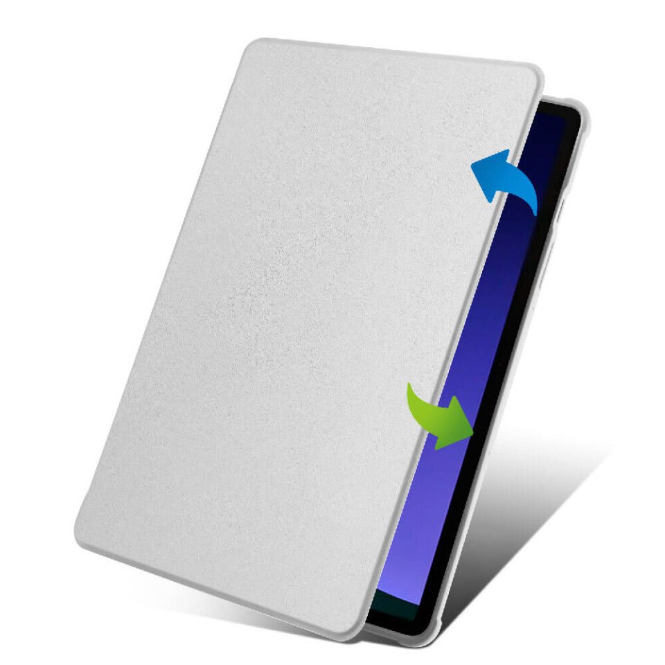Samsung Galaxy Tab S10 Plus Yatay ve Dikey Dönebilen Standlı Kalem Şarjına Uygun Darbe Dayanıklı Thermix Kılıf Gri