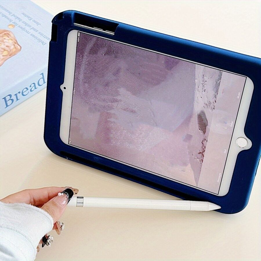 Five-E Apple iPad 8. Nesil (2020) 10.2 Kalem Bölmeli Standlı ve Boyun Askılı Astral Çocuk Tablet Kılıf A2270 A2430 A2429 A2428