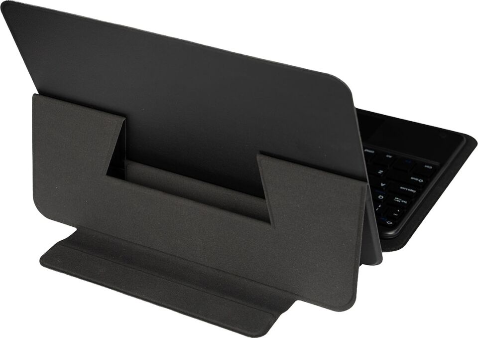 Samsung Galaxy Tab A11 Plus 2025 Darbeye Dayanıklı Kalemlikli Touchpadli Ingilizce Q Klavyeli 2 In 1 Protection Kılıf SM-X230