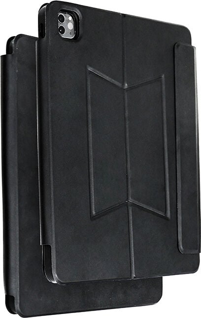 Apple iPad Pro 11 Inc 2. Nesil (2020) Darbeye Dayanıklı Kalemlikli Touchpadli Ingilizce Q Klavyeli 2 In 1 Protection Kılıf A2228 A2068 A2230