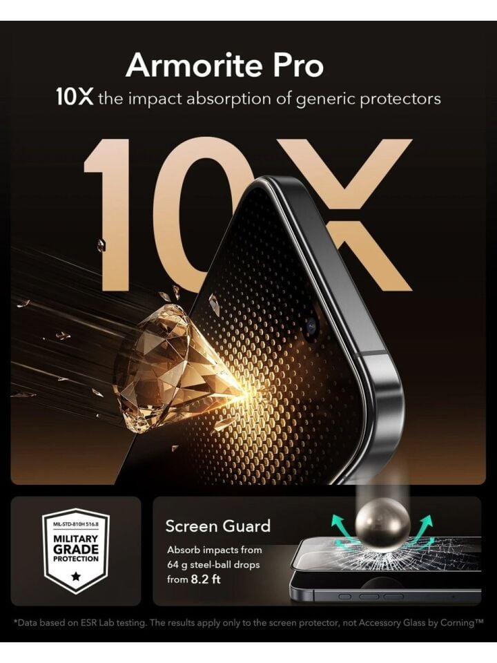 Apple iPhone UltraFit Armorite®️ Pro Cam Ekran Koruyucu