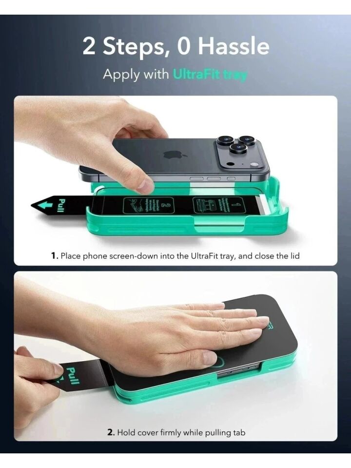 Apple iPhone UltraFit Armorite® 2 Adet Cam Ekran Koruyucu