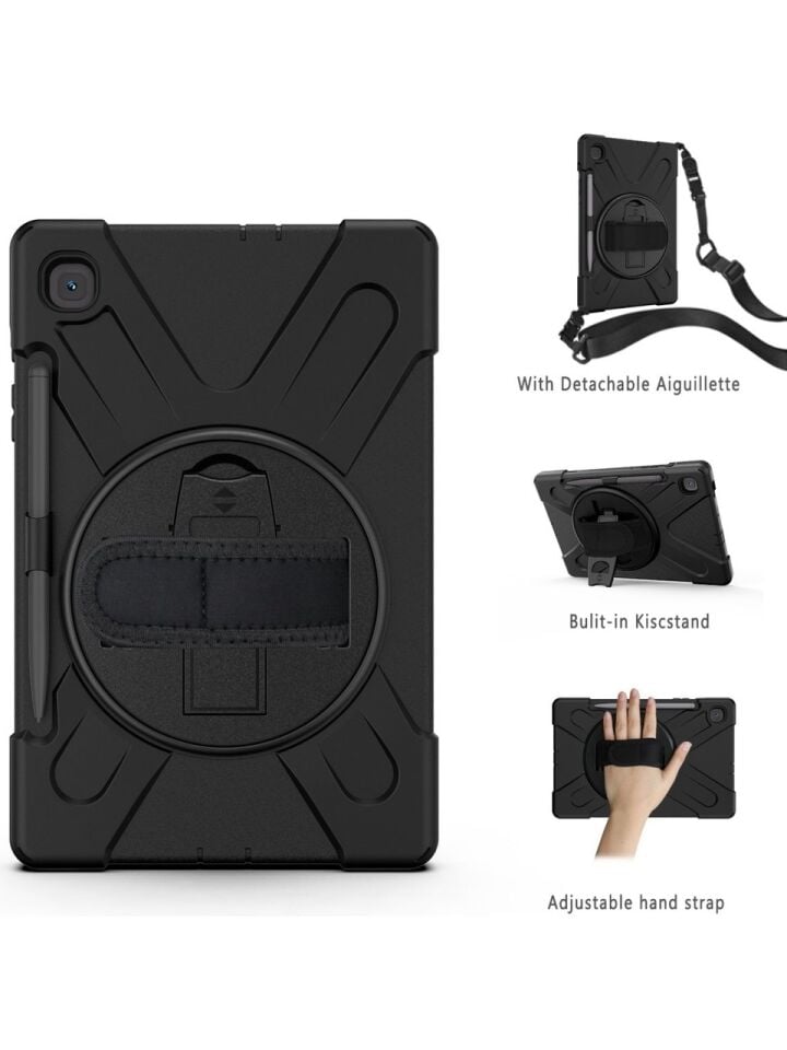  Samsung Galaxy Tab S6 Lite Zırhlı Armour Defender Askılı Kılıf Sm - P610