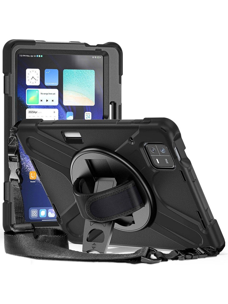  Xiaomi Pad 6 Zırhlı Armour Defender Askılı Kılıf