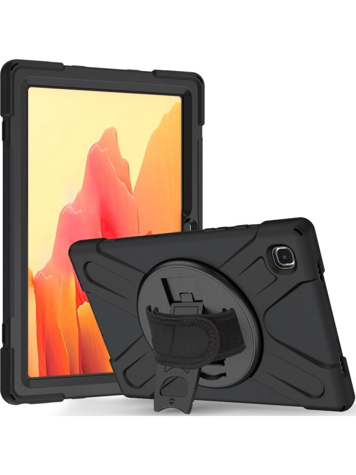  Samsung Galaxy Tab A7 Lite Zırhlı Armour Defender Askılı Kılıf Sm - T220