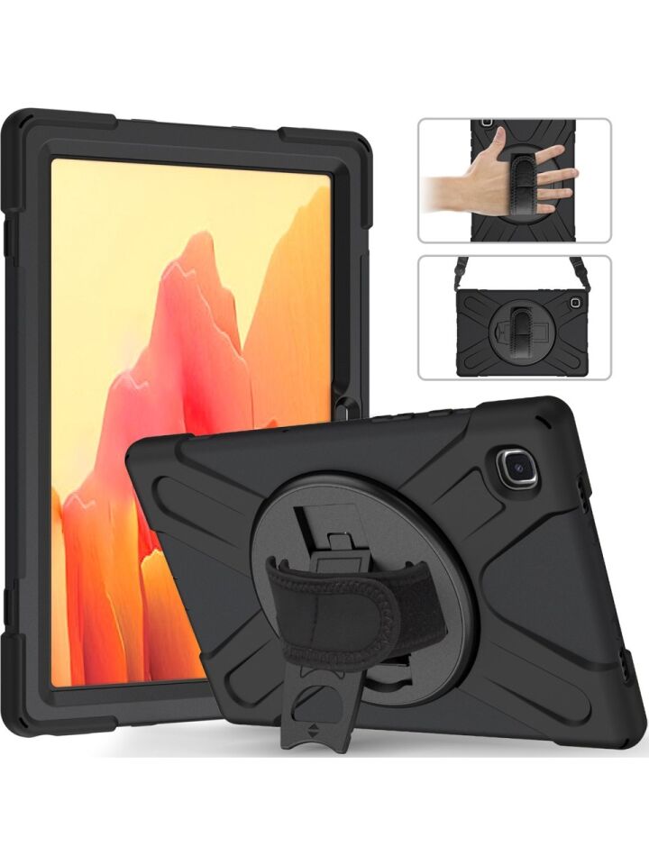  Samsung Galaxy Tab A7 Lite Zırhlı Armour Defender Askılı Kılıf Sm - T220