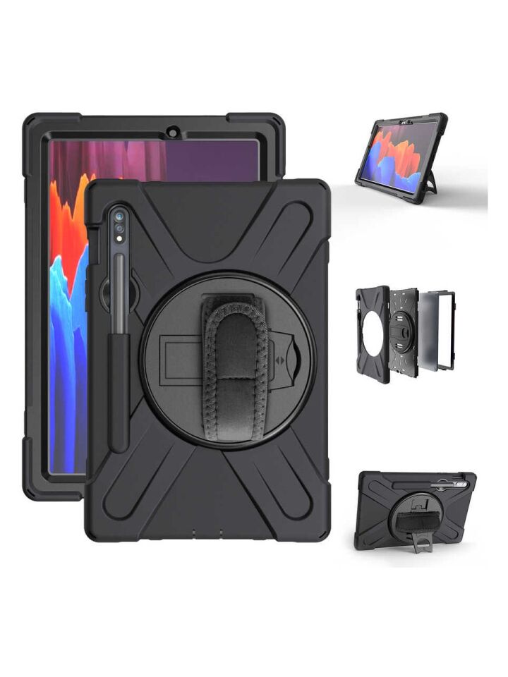  Samsung Galaxy Tab S7 Fe Zırhlı Armour Defender Askılı Kılıf SM-T730