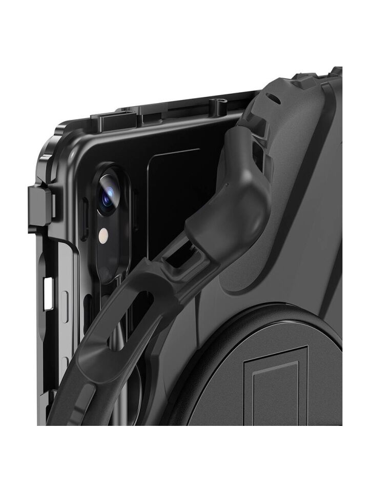  Samsung Galaxy Tab S7 Plus Zırhlı Armour Defender Askılı Kılıf SM-T970