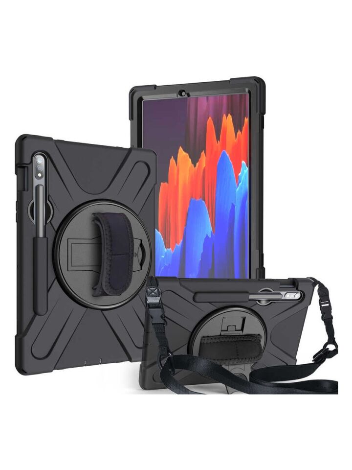  Samsung Galaxy Tab S8 Plus Zırhlı Armour Defender Askılı Kılıf SM-X800