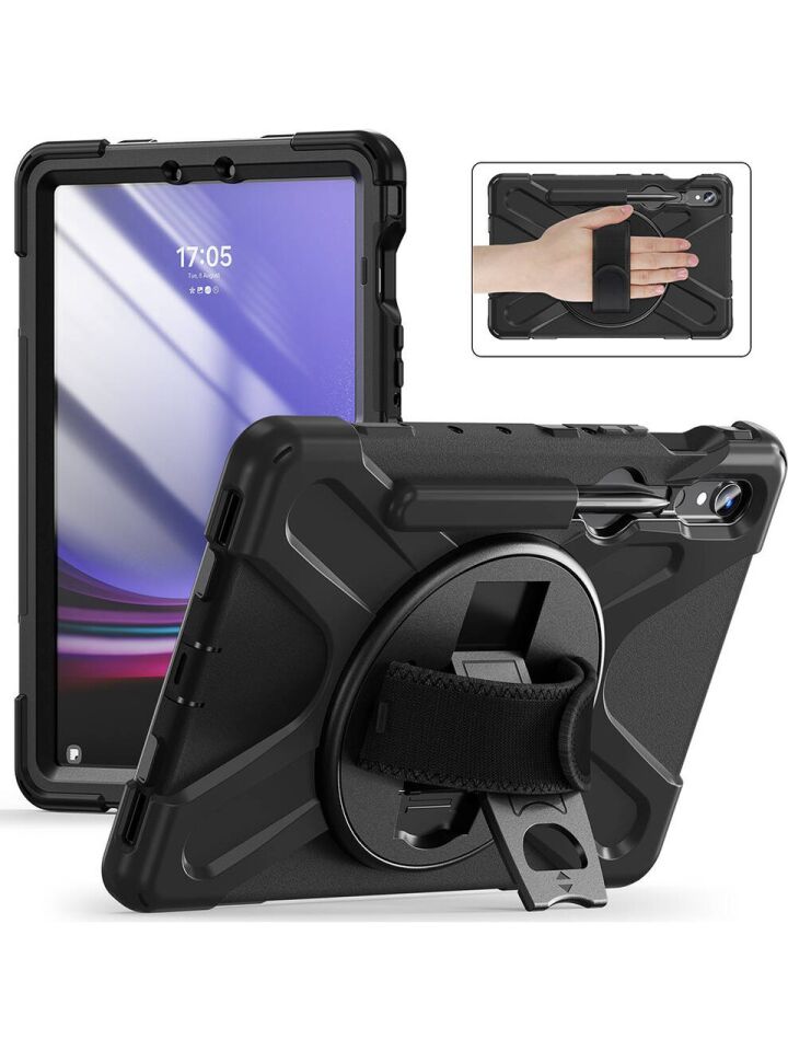  Samsung Galaxy Tab S9 Fe 2023 Zırhlı Armour Defender Askılı Kılıf Sm- X510 X516 X518