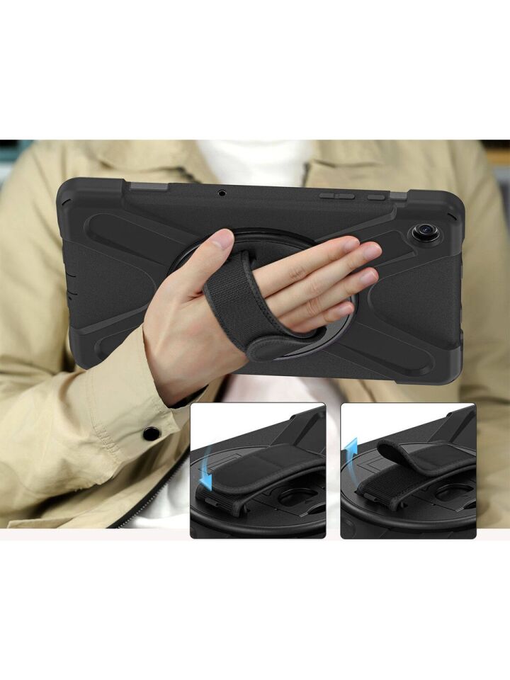  Samsung Galaxy Tab A9 Plus 2023 Zırhlı Armour Defender Askılı Kılıf SM-X210/X216/X218