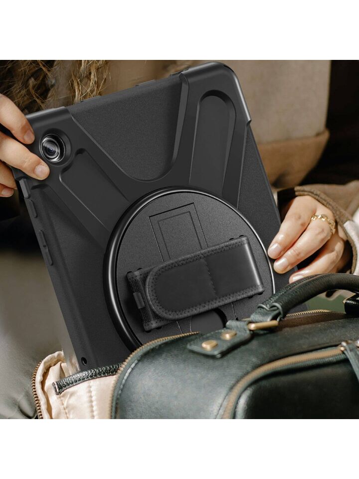  Samsung Galaxy Tab A9 Plus 2023 Zırhlı Armour Defender Askılı Kılıf SM-X210/X216/X218