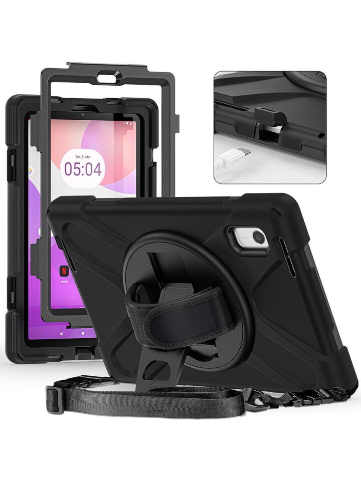  Lenovo Tab M9 Zırhlı Armour Defender Askılı Kılıf