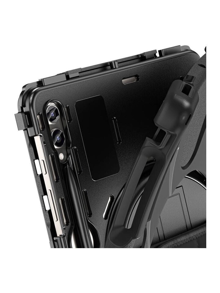  Samsung Galaxy Tab S9 Plus 2023 Zırhlı Armour Defender Askılı Kılıf Sm- X810 X818 X816