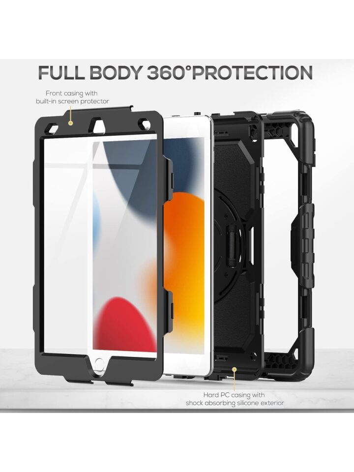  Apple iPad Pro 10.5 (2017) Zırhlı Armour Defender Askılı Kılıf A1701 A1709 A1852
