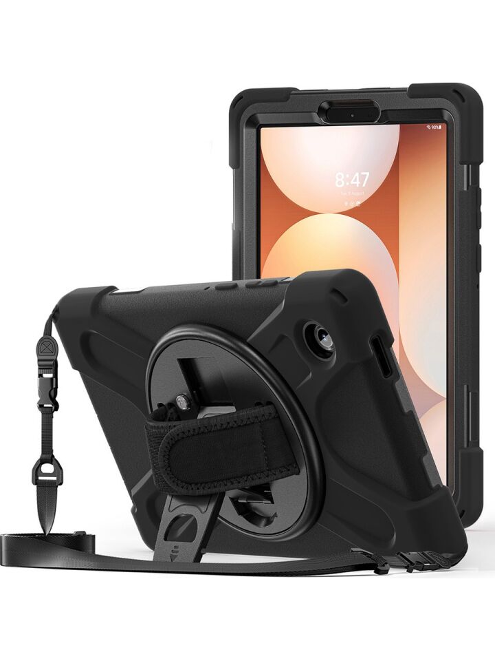  Samsung Galaxy Tab A11 8.7 Inc 2025 Zırhlı Armour Defender Askılı Kılıf Sm- X310