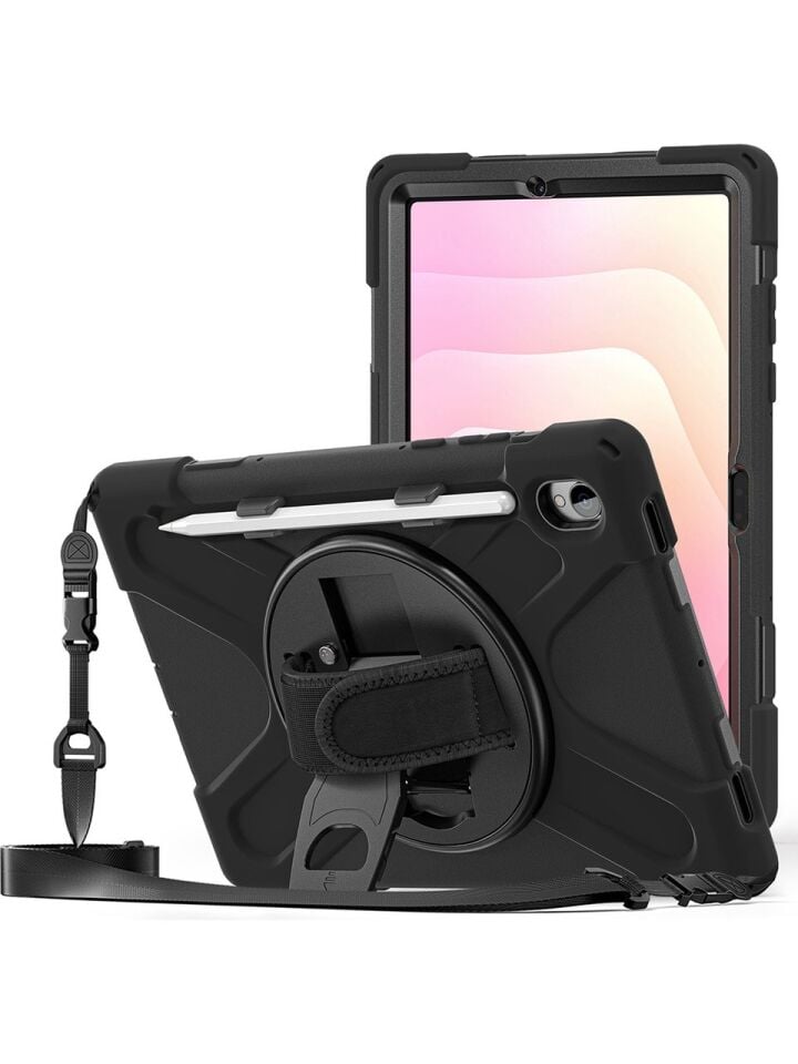  Samsung Galaxy Tab S11 2025 Zırhlı Armour Defender Askılı Kılıf Sm- X730