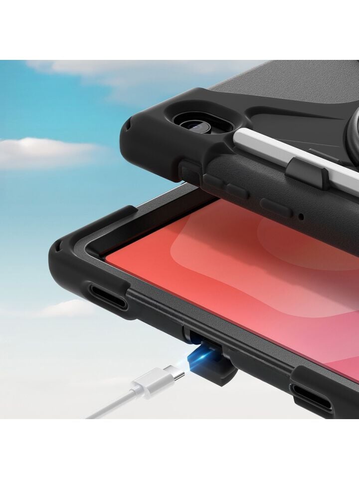  Samsung Galaxy Tab S11 2025 Zırhlı Armour Defender Askılı Kılıf Sm- X730