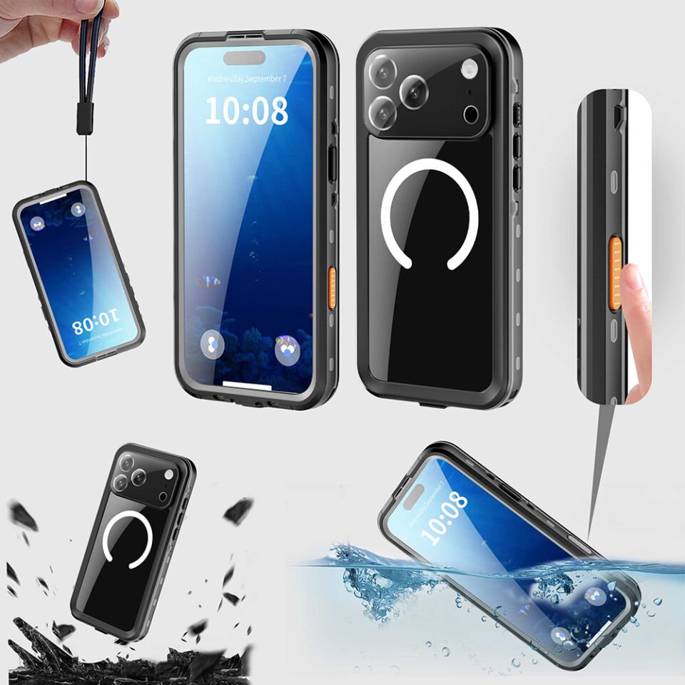  Apple iPhone 17 Pro Max 2M Dayanıklı AquaGuard 360 Full Koruma Serisi