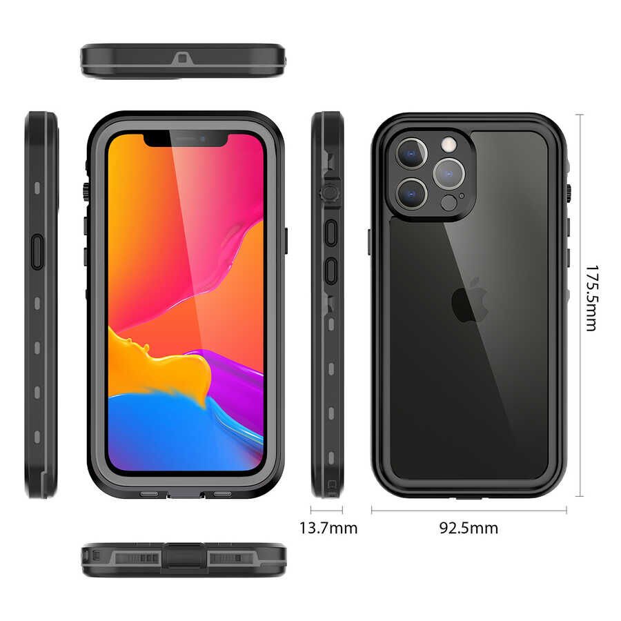  Apple iPhone 13 Pro 2M Dayanıklı AquaGuard 360 Full Koruma Serisi