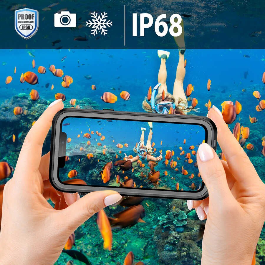  Apple iPhone 13 Pro 2M Dayanıklı AquaGuard 360 Full Koruma Serisi