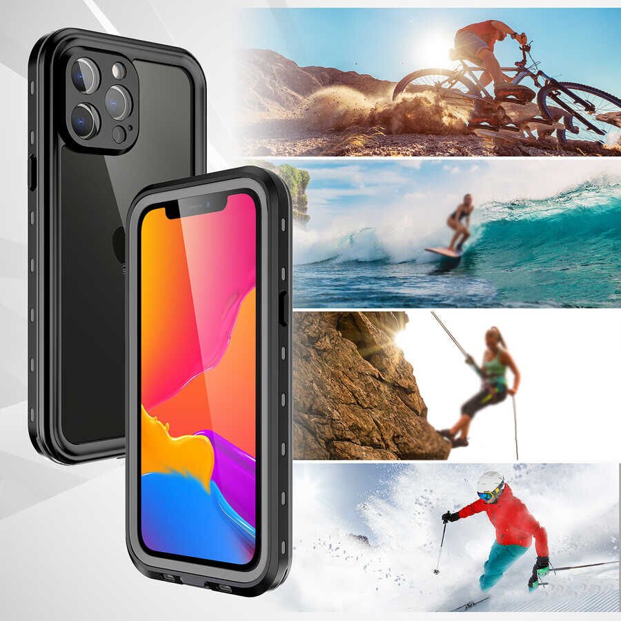  Apple iPhone 13 Pro 2M Dayanıklı AquaGuard 360 Full Koruma Serisi