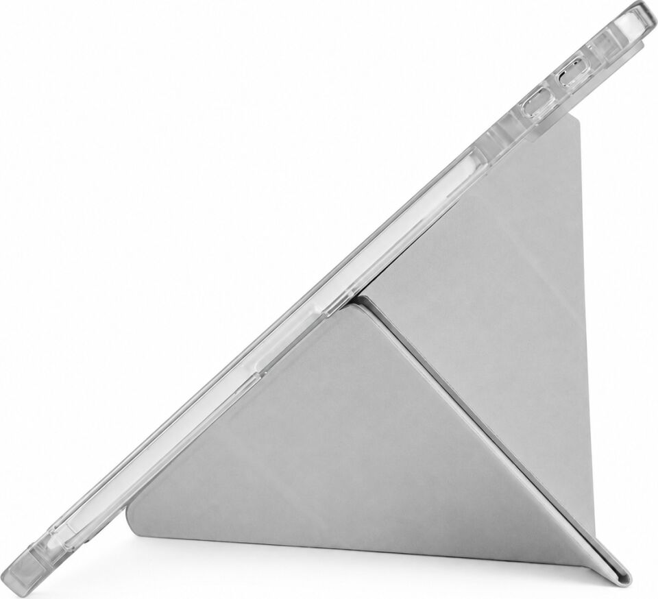 Xiaomi Pad 7 Pro Yatay ve Dikey Standlı Antişok Köşe Korumalı Kalemlikli Origami Slikon Kılıf
