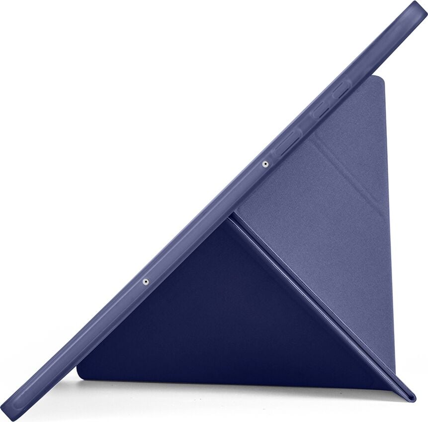 Huawei Matepad 11.5 2023 / 2024 / 2025 / 2026 Uyumlu Yatay ve Dikey Standlı Antişok Köşe Korumalı Kalemlikli Origami Slikon Kılıf