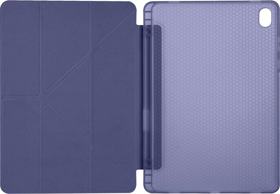 Huawei Matepad 11.5 2023 / 2024 / 2025 / 2026 Uyumlu Yatay ve Dikey Standlı Antişok Köşe Korumalı Kalemlikli Origami Slikon Kılıf