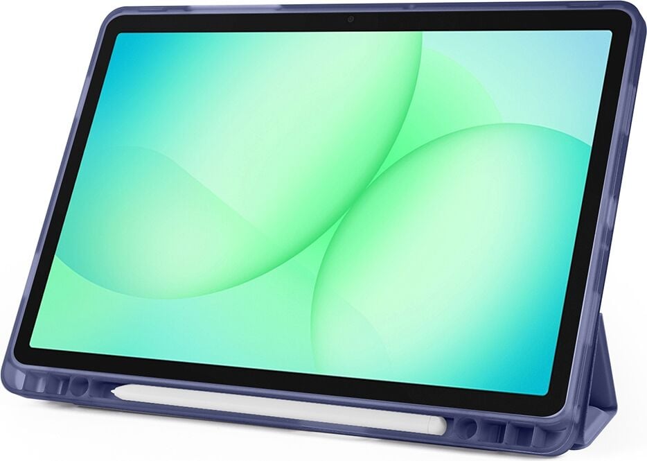Huawei Matepad 11.5 2023 / 2024 / 2025 / 2026 Uyumlu Yatay ve Dikey Standlı Antişok Köşe Korumalı Kalemlikli Origami Slikon Kılıf
