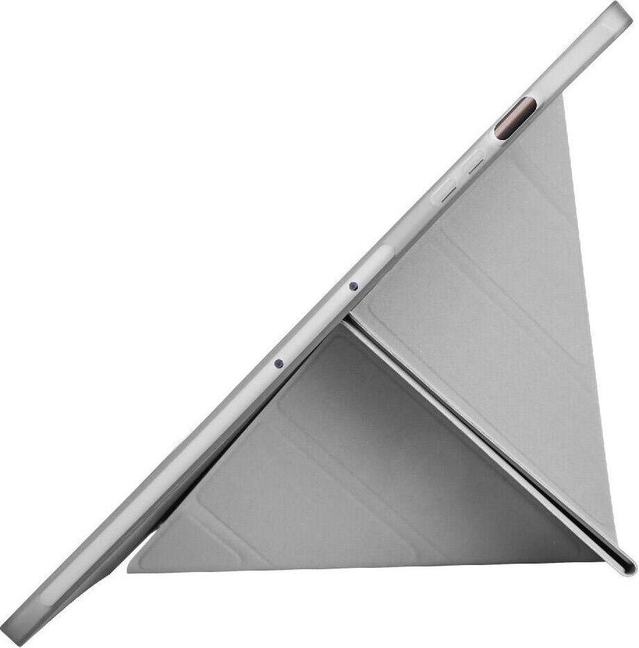 Samsung Galaxy Tab S10 Fe 2025 Yatay ve Dikey Standlı Antişok Köşe Korumalı Kalemlikli Origami Slikon Kılıf Sm- X520