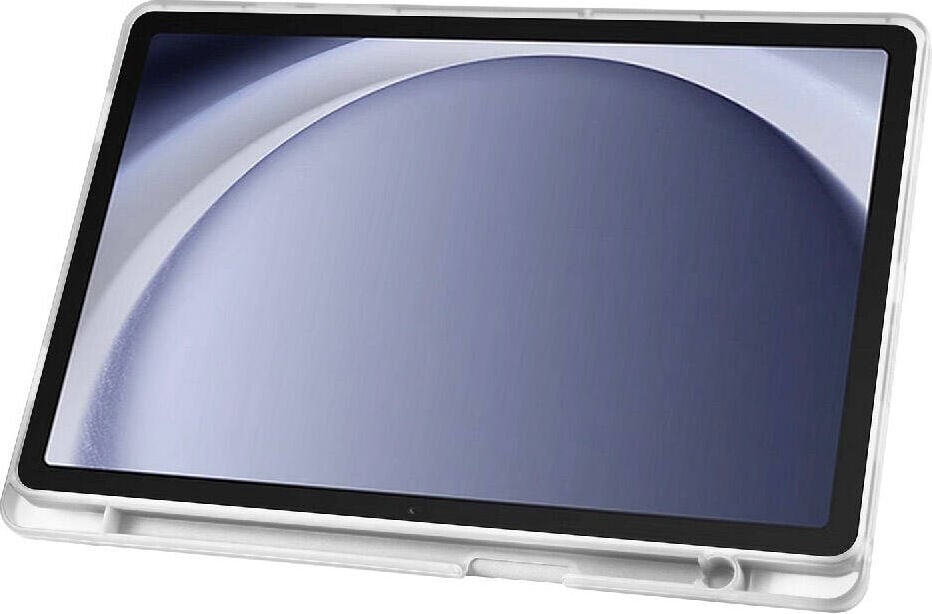 Samsung Galaxy Tab A9 Plus 2023 Yatay ve Dikey Standlı Antişok Köşe Korumalı Kalemlikli Origami Slikon Kılıf