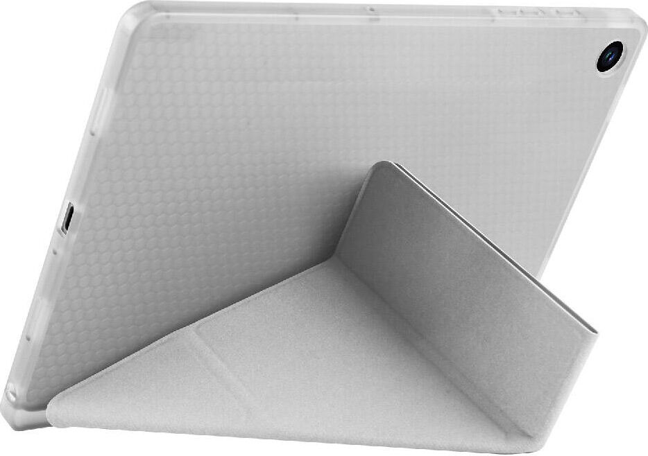 Samsung Galaxy Tab A9 Plus 2023 Yatay ve Dikey Standlı Antişok Köşe Korumalı Kalemlikli Origami Slikon Kılıf