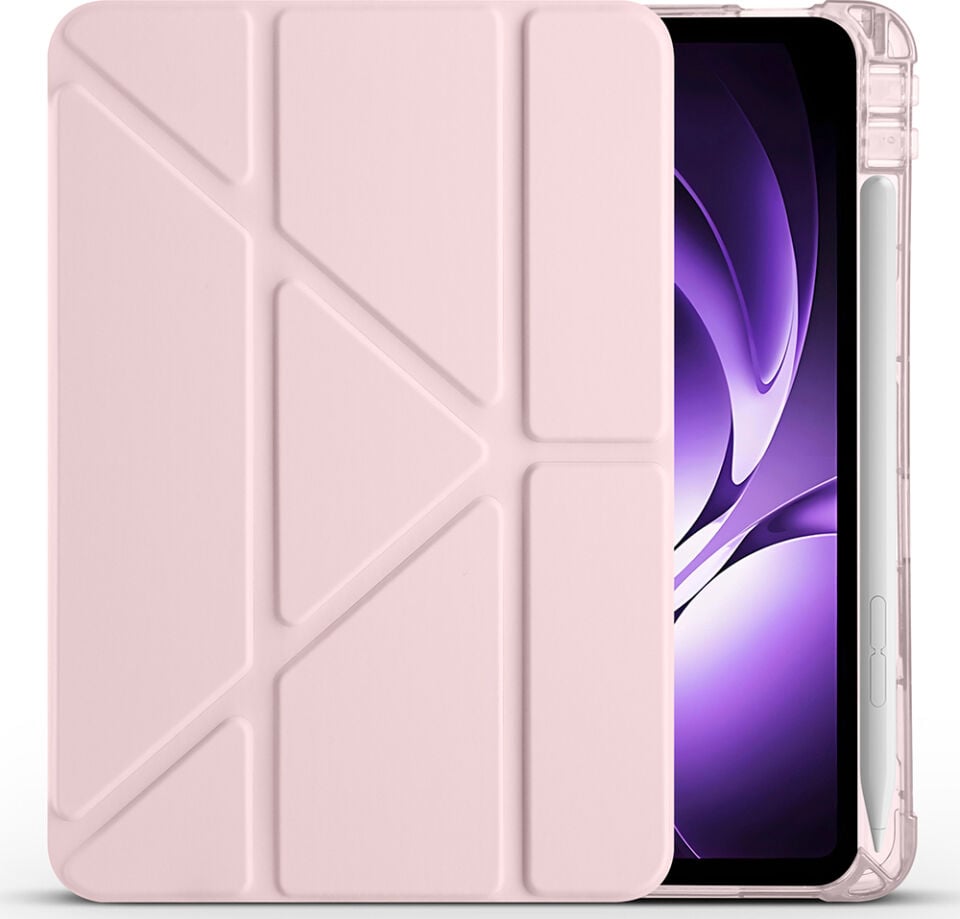 Xiaomi Redmi K Pad 8.8 Inc Yatay ve Dikey Standlı Antişok Köşe Korumalı Kalemlikli Origami Slikon Kılıf