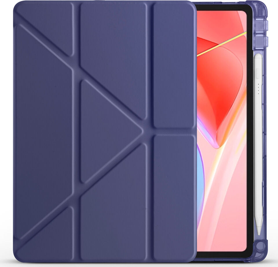Honor Pad Gt Pro Yatay ve Dikey Standlı Antişok Köşe Korumalı Kalemlikli Origami Slikon Kılıf