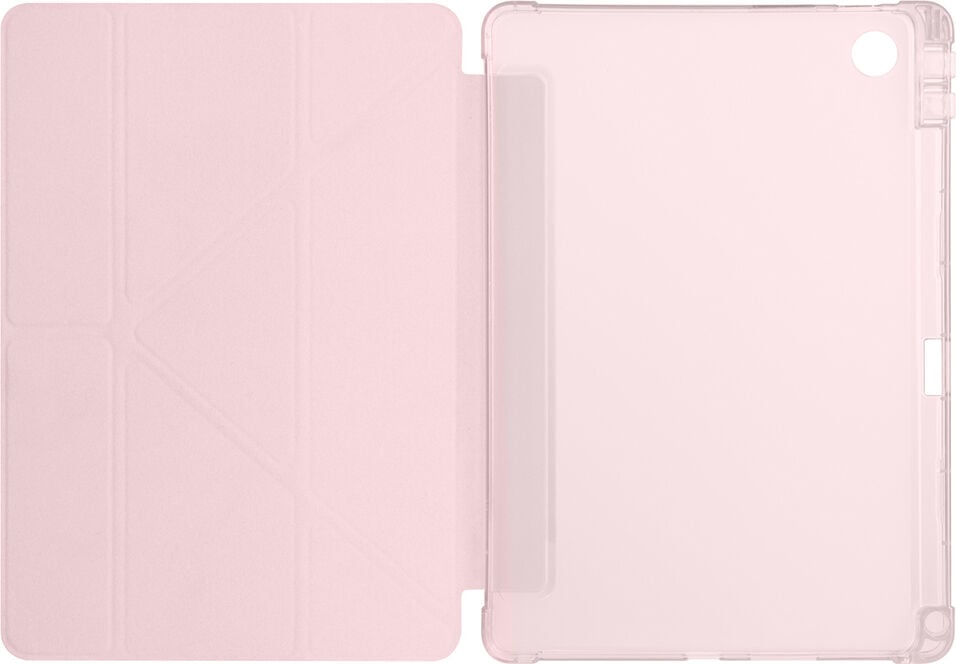 Honor Pad X9 Pro Yatay ve Dikey Standlı Antişok Köşe Korumalı Kalemlikli Origami Slikon Kılıf