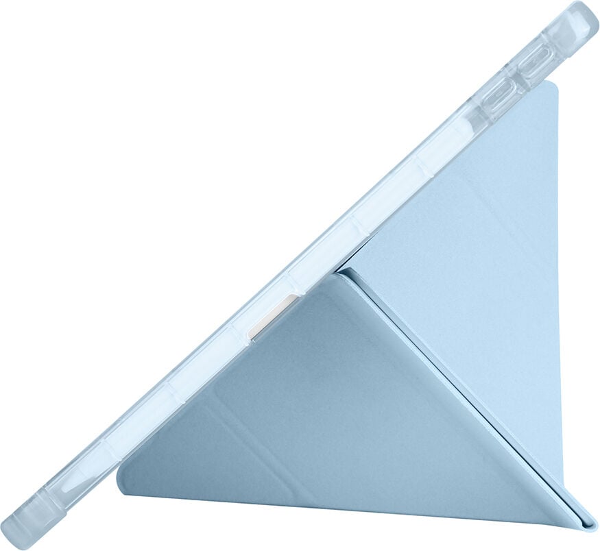 Lenovo Tab TB-311FU Yatay ve Dikey Standlı Antişok Köşe Korumalı Kalemlikli Origami Slikon Kılıf