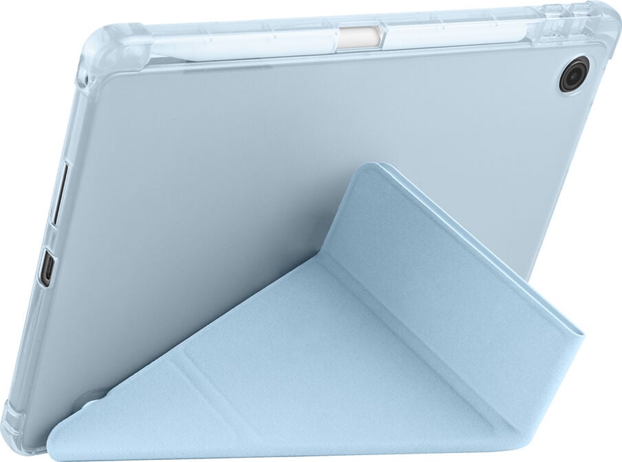 Lenovo Tab TB-311FU Yatay ve Dikey Standlı Antişok Köşe Korumalı Kalemlikli Origami Slikon Kılıf